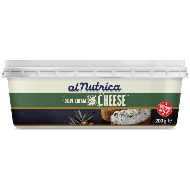 Full Fat Fresh <br/> Spreadable Cheese with Olive and Thyme