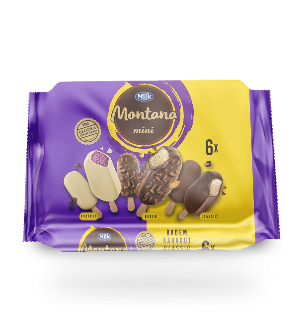 MONTANA ICE CREAM ALMOND - BLACK MULBERRY- CLASSIC 6 PCS