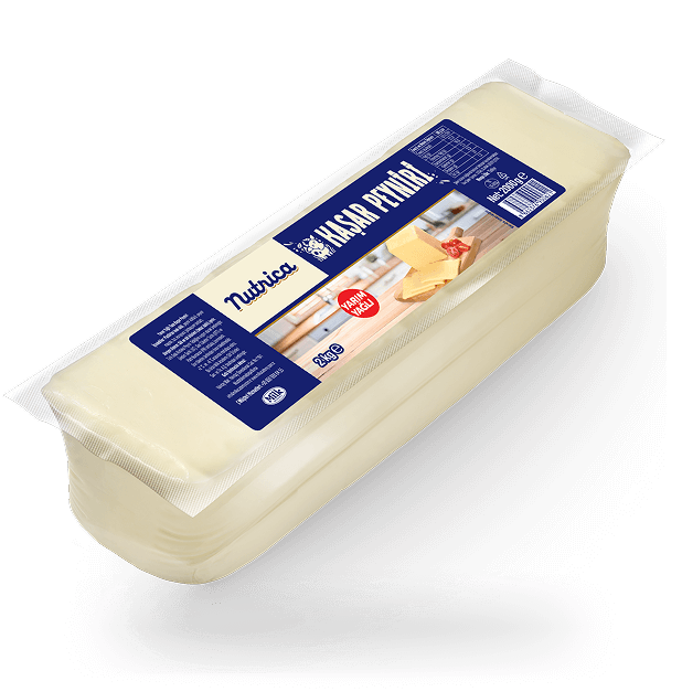 2 kg Blok Yarım Yağlı Taze Kaşar Peyniri