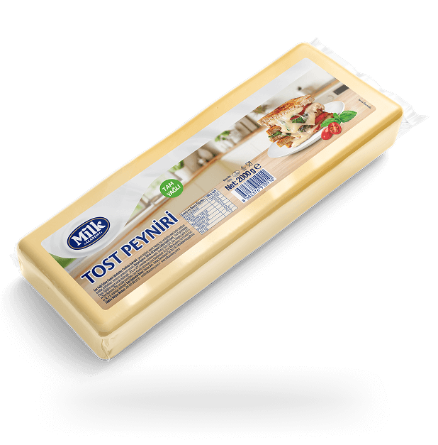2 kg Blok Tam Yağlı Tost Peyniri