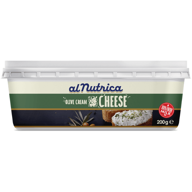 Full Fat Fresh <br/> Spreadable Cheese with Olive and Thyme